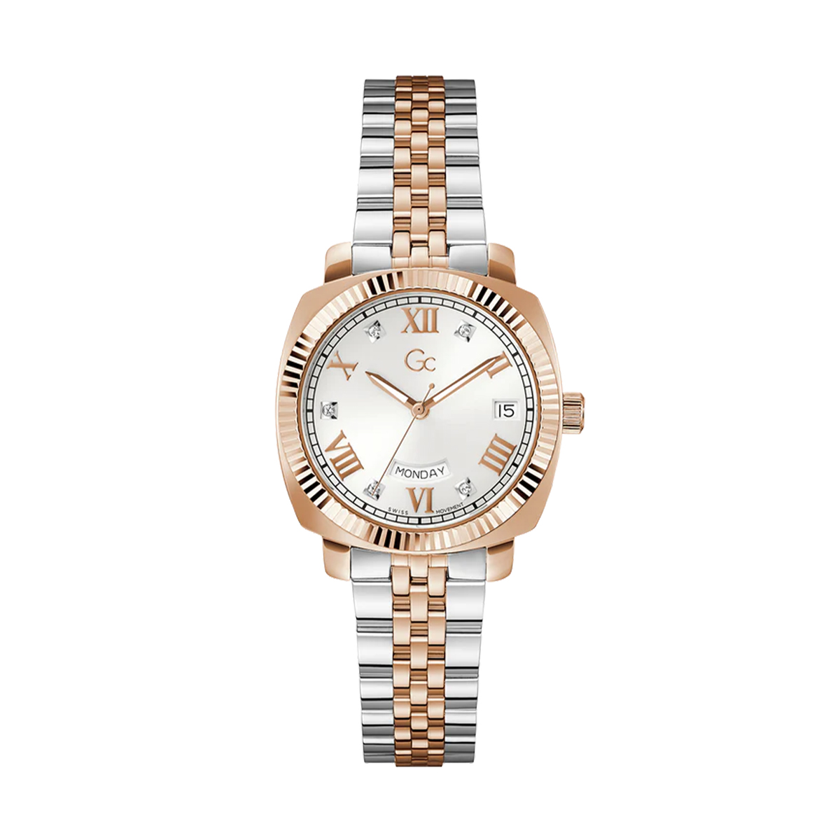 MONTRE GC FEMME SIMPLE ACIER